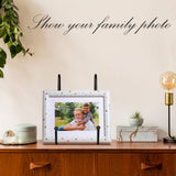 Mixweer 24 Pcs Plate Stands for Display Metal Display Stand Photo Easel Stand Book Holder Picture Stand for Decorative Display Easels Picture Frame Stand Plate Rack (4.3 Inch, 6 Inch) Mixweer