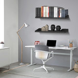 PEKGRIL 2 Pack Garage Wall Shelf, 1X2 Ft Heavy Duty Garage Shelving, Wall Mounted Storage Shelves for Laundry Room, Closet, Holds Up to 150 Lbs PEKGRIL