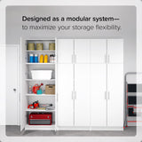 Prepac Armoir, Elite 32"W x 65"H x 24.5"D White Wardrobe Closet & Cabinet - Functional Clothes Storage with Hanging Rail, Armoire Wardrobe Prepac