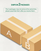 Hzuaneri 59.8" Hall Tree, LED Farmhouse Entryway Storage and Coat Rack Wood, Entryway Furniture with 7 Hooks, Hall Tree with Bench and Storage, 6 Storages Partitions Shoe Bench, Rustic White HT24814B Hzuaneri