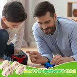 Chivao 12 Pcs Wood DIY Car Toys, Unfinished Wooden Cars, Paintable Wood Toys, Wooden Crafts for Students Home Activities Craft Projects Easy Woodworking(Vivid Style) Chivao