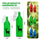 Ideagle 6-Pack Bottle Shooting Targets-Large and Small Target Combination with Hanging Rope for Target Practice, Ideal for Indoor and Outdoor Gun Ranges Ideagle