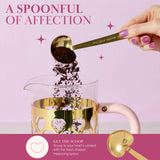 Paris Hilton French Press Coffee Maker With Heart Shaped Measuring Scoop, 2-Piece Set, 8-Cup or 34-Ounce, Pink Paris Hilton