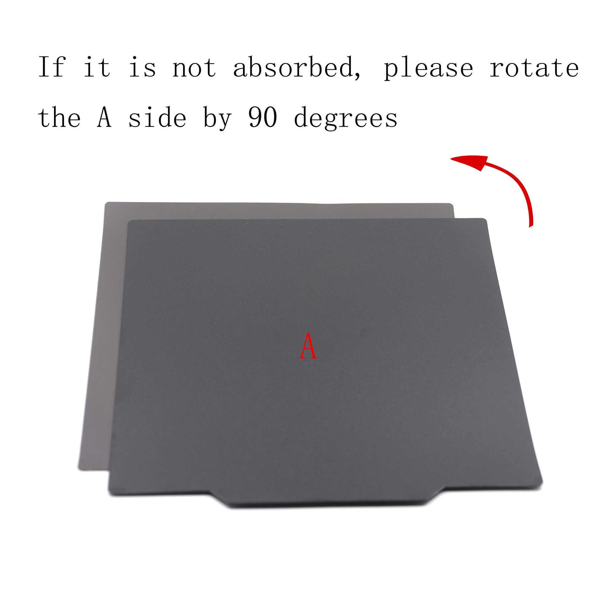 Befenybay Hot Professional Flexible Removable Magnetic Build Surface 220x220mm (AB) for 3D Printer Heated Bed (220x220mm) - WoodArtSupply