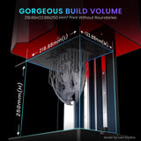 ELEGOO Saturn 3 MSLA 12K 3D Printer, Desktop Resin 3D Printer with 10-Inch Monochrome LCD, Voxeldance Tango Slicer, Large Printing Size of 8.62x4.84x9.84 inches ELEGOO