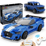 WISEPLAY Build Your Own RC Car Kit for Kids | 325-Pieces STEM Building Toys for Boys and Girls | Perfect Christmas & Birthday Gift for 6-10 Year Olds (Blue) WISEPLAY