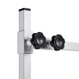 Yaheetech 46'' Pet Grooming Table for Large Dogs Adjustable Height Portable Trimming Table Drying Table w/Arm/Noose/Mesh Tray Maximum Capacity Up to 265Lb, Black Yaheetech