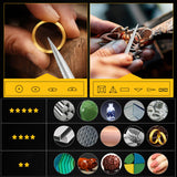 32 Piece 3D Print Tool Kit Includes Debur Tool, Cleaning, Finishing and Printing Tool,3D Print Accessories for Cleaning, Finishing and Printing 3D Prints ELITECTK