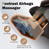 Culanta Massage Chair Full Body, Zero Gravity SL-Track Shiatsu Massage Recliner Chair with Body Scan, Airbags, Foot Rollers, Deep Yoga Stretch, Heating (U1-Brown) Culanta