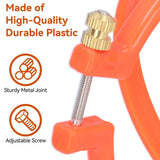 Embroidery Hoop, 4 Inch Cross Stitch Hoop Plastic Circle Embroidery Rings for Embroidery Art Craft Sewing (Random Color) Cyrank