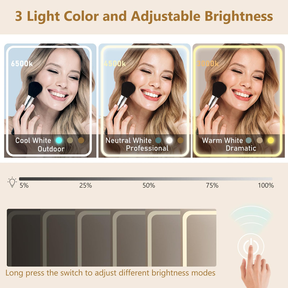 jiteentarou Black Vanity Desk with Sliding Mirror & Lights, Vanity Table Makeup Desk with Charging Station 2 Drawers 2 Doors, Lots Storage Shelves, Large Vanity Set with Cushioned Stool, Black jiteentarou