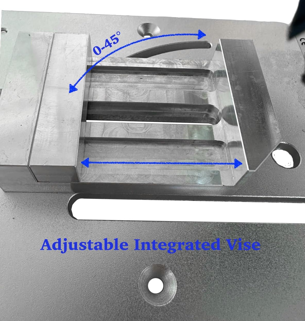 WQV Mini Miter Saw, 775 Motor Cut Off Mini Chop Saw, 4 inch Circular Saw with Angle Adjustable Vise & 3 Blades for Craftsman DIY Crafts Hobby PVC Metal Wood Cutting, Adjustable Speed WQV
