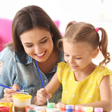 VIGEGU 2 Pack Hummingbird Paint by Numbers Kit for Adults with Framed, Flower Paint by Number DIY Adult Paint by Number Kits for Wall Decor 10x10in VIGEGU