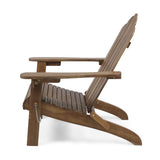 Christopher Knight Home Cara Outdoor Foldable Acacia Wood Adirondack Chair, Dark Brown Finish Christopher Knight Home