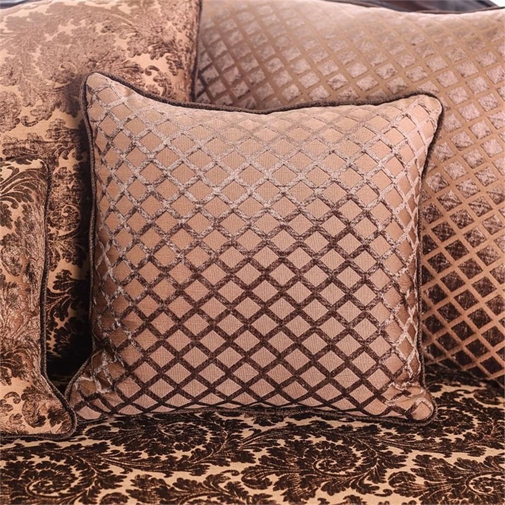 Furniture of America Eduard Traditional Faux Leather Cushioned Sofa in Brown Furniture of America