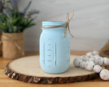 Painted Mason Jar Centerpieces for Tables, Rustic Mason Jars for Wedding Centerpieces Flowers, Choose Quantity & Color, Artificial Flowers are Optional, Rustic Bridal Shower Flower Centerpieces Boho Viva's Flower Shop