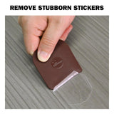 Pan Scraper, 5 Pcs Pot Scraper Plastic, Pot Scraper Non Scratch for Cast Iron, Pot and Pan Cleaning, Sturdy Scraper Kitchen Tool Matscover