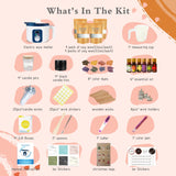 Complete Candle Making Kit with Digital Wax Melter,Kit for Candle Making,Products to Make Scented Candles at Home KQU