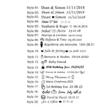 jinfu 50pcs Personalized Wooden Wedding Favors and Gifts for Guest Sandalwood Hand Fan Party Decoration Folding Fans Sandalwood Fan Favors with Gift jinfu