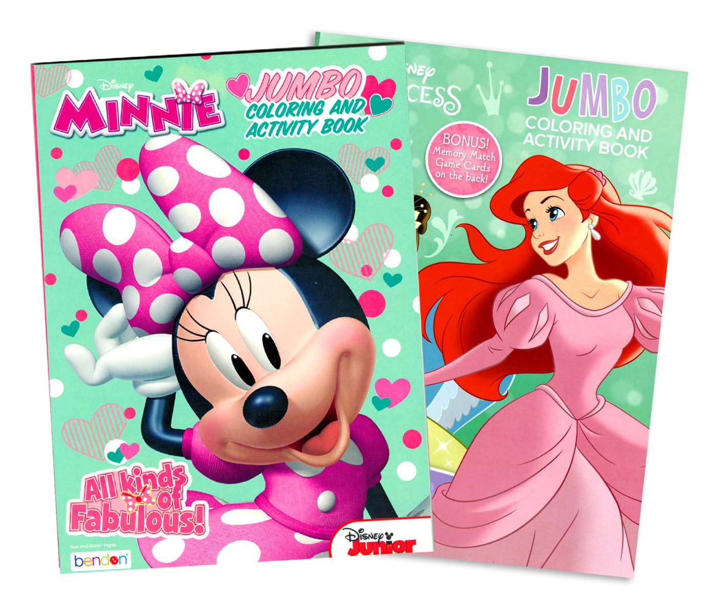 Disney Classics Coloring and Activity Books for Kids – Bulk Coloring Bundle with Mickey Mouse, Minnie, Ariel Featuring Stickers, Activities, Mazes, Games, Puzzles, and More