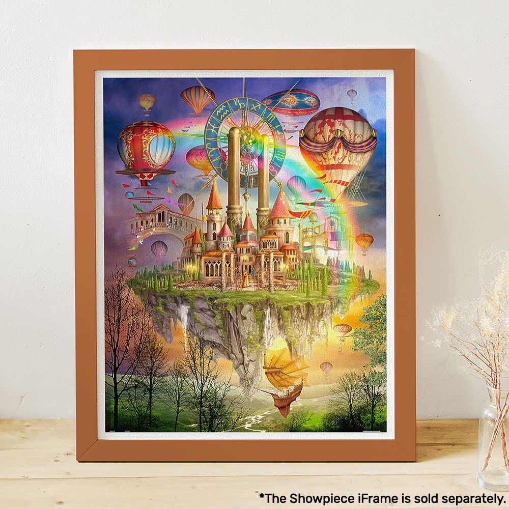 Pintoo Jigsaw Puzzles 2000 Piece for Adults - Ciro Marchetti - Tarot Town Beautiful Plastic Puzzle for Home Decor Zero Dust Easy Storage [H1561] Pintoo