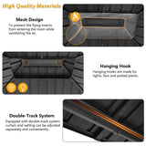 HOTEEL 10x12 Hardtop Gazebo Hot Tub Gazebo with Flame-Retardant Curtain Netting, Heavy Duty Pavilion with Galvanized Steel Double Roof, Aluminum Frame Outdoor Canopy for Patio and Party (Upgraded 3.0) Hoteel