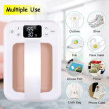 Heat Press Small Heat Press Machine for Heating Transfer, 7 × 5 inch Portable Easy Press Mini Heat Press for DIY Christmas Gift,T Shirts, Hats, Bags.etc(Pink) Legooin