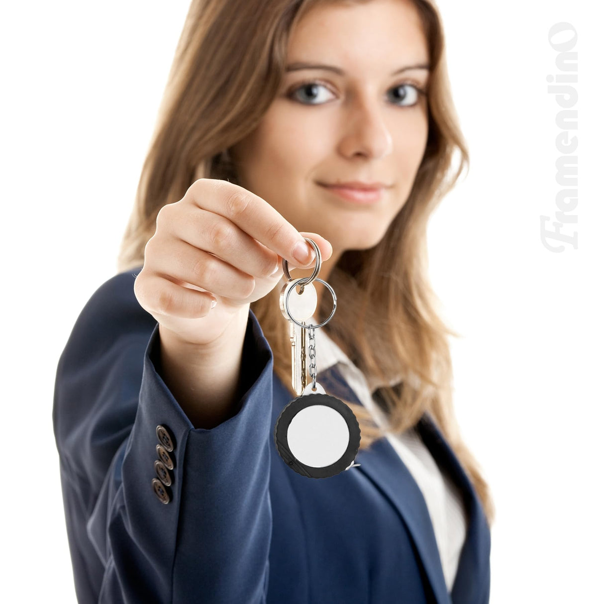 Framendino, 8 Pack Sublimation Measuring Tape Blanks Sewing Tape Measure 39.3 Inch Long for Office Framendino