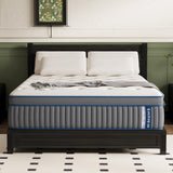 Lechepussleep King Mattress,14 Inch King Size Hybrid Mattress Medium Plush Cooling Gel Memory Foam with Individually Pocket Coils,Soft & Brethable for Pressure Relief,Balanced Support, 76"*80" Lechepussleep