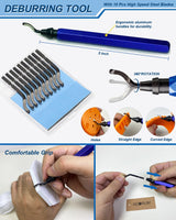 AEORUM 3D Printer Tools, 70 Pcs 3D Printer Accessories Kit with Wood Toolbox Includes 3D Printer Nozzle Cleaning Kit, Deburring Tool,Tube Cutter for 3D Printer AEORUM