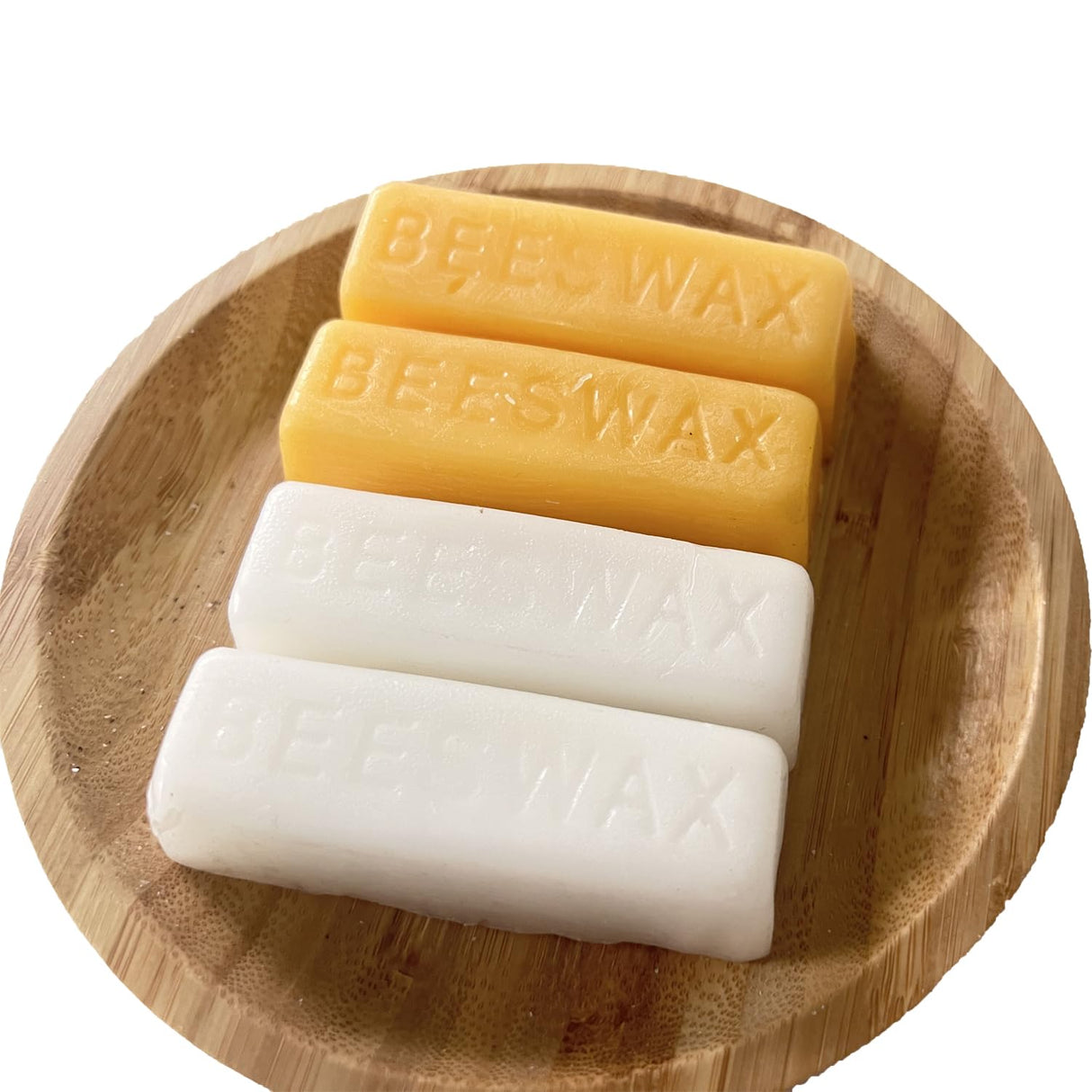 TooGet 36Pcs White Beeswax Bars, Natural Beeswax Block Bees Wax Pure Bar Wax for Candle Making, Skincare, Furniture Polish, DIY Crafts - 40 OZ TooGet