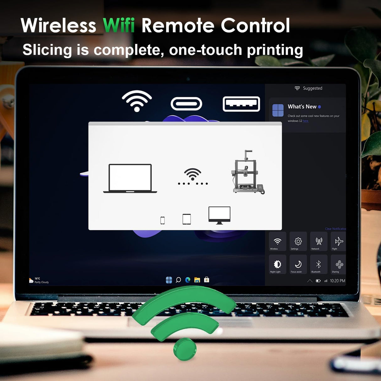 Artillery 3D Printer Sidewinder X4 Pro, 500mm/s High Speed FDM WiFi Printer with Auto Leveling Resonance Compensation, X Y-axis Linear Rail and High-Temp Nozzle Extruder 9.44 x9.44x10.23Inch Artillery