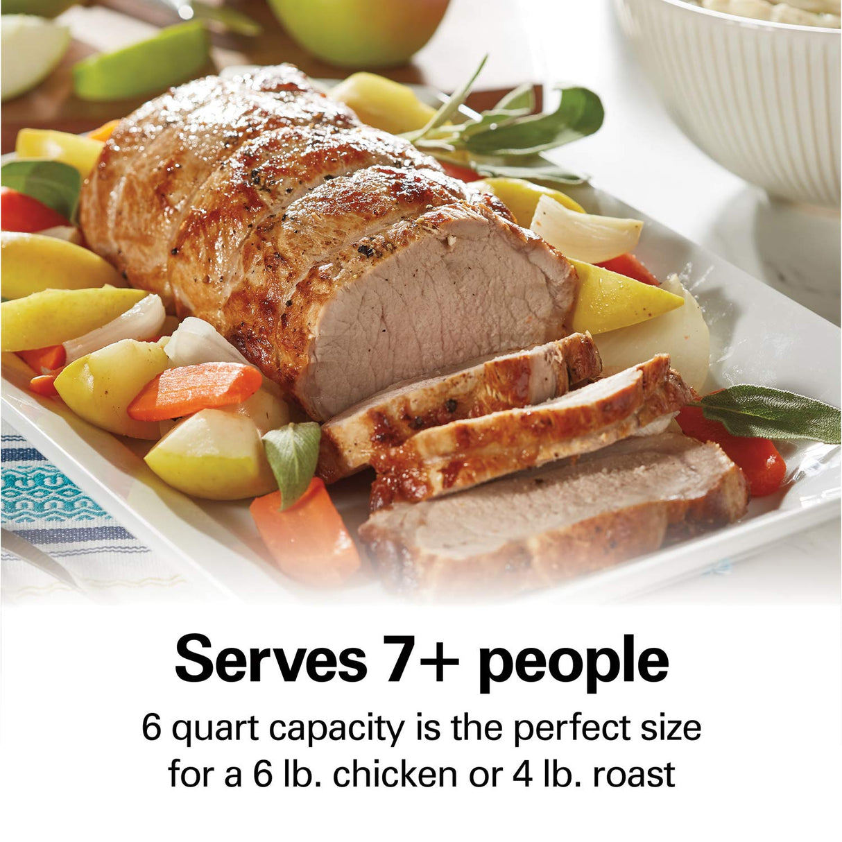 Hamilton Beach 33662 Programmable Slow Cooker with 6 Quart Stovetop-Safe Sear & Cook Crock, Silver Hamilton Beach