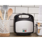 BLACK+DECKER 3-in-1 Waffle Iron, WM2000SD, Grill and Sandwich Press, Non-Stick Removable Plates, Space Saving Compact Design BLACK+DECKER