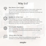 mopio Brooklyn Headboard, 62.4" Wide Headboard Only, Wood Headboard, Modern Farmhouse, Boho, Wall Mount, Fluted Panel, Wingback Design (Golden Oak, Queen) mopio