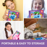 QUOKKA Magnetic Puzzles for Toddlers 2-4 - 20 Pieces Sudoku Puzzles Games for Kids Ages 3-5 - Animal Car Activities Toy for Boys and Girls 4-6 yo - Learning Magnet for Road Trip QUOKKA