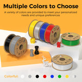 Creality PETG Filament 1.75mm, Hyper PETG Filament High Speed 30-600mm/s High Toughness Chemical Resistance 3D Printer Filament, 1KG Cardboard Spool(2.2lbs) Fit Most 3D Printers (Clear) Creality