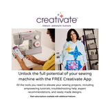 SINGER Heavy Duty 4452 High Speed Sewing Machine With Accessory Kit | Strong Motor with Enhanced Piercing Power, 110 Stitch Applications, Full Metal frame, 1-step Buttonhole & LED Lights SINGER