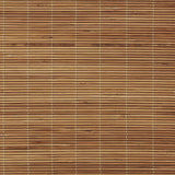 LANTIME Wood Window Blinds Shades, Lined Blackout Bamboo Roller Shades, Easy Installation for Home and Garden, Pattern 6 LANTIME