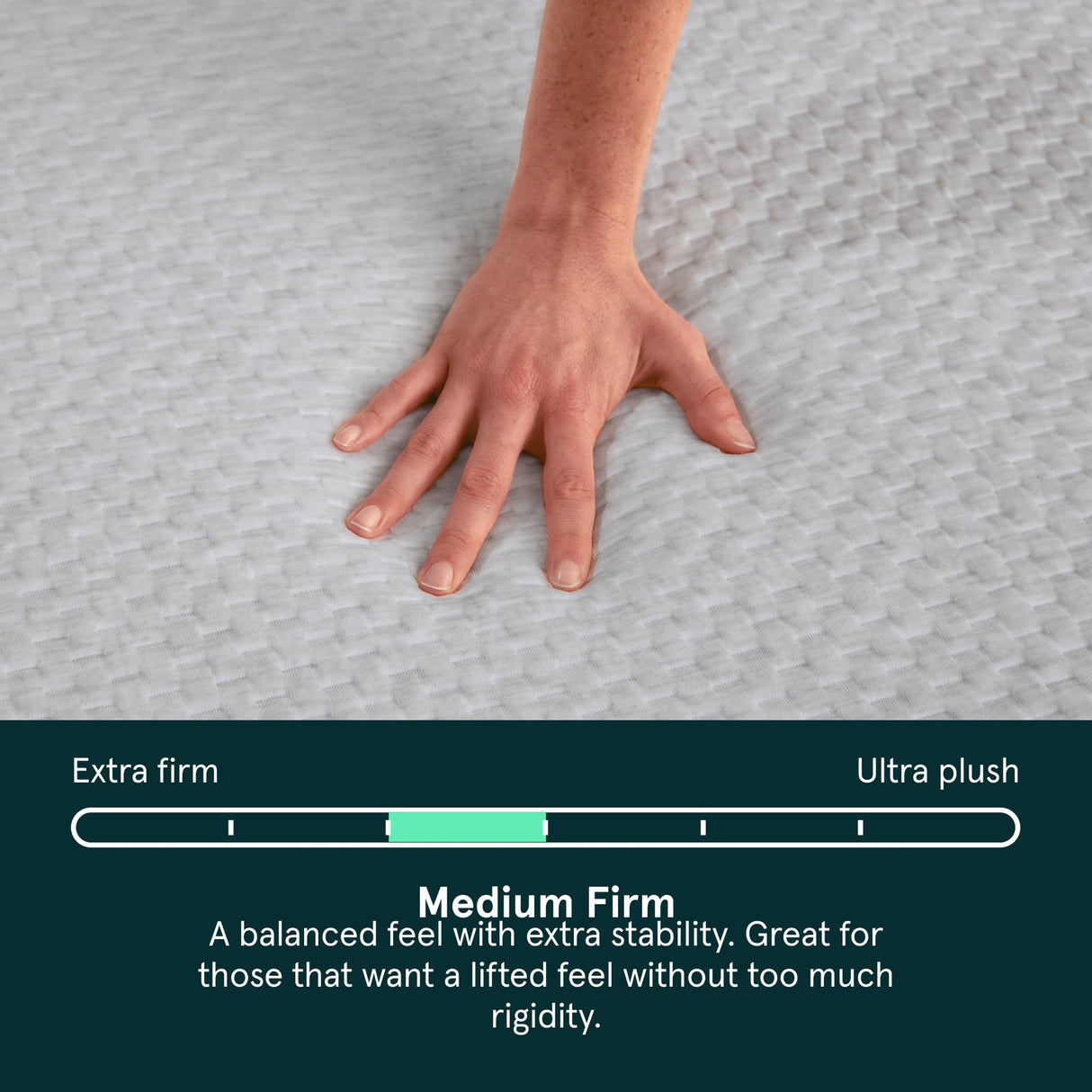 Kin By Tuft & Needle Medium Firm 10" Full Adaptive Foam Mattress in a Box, Cooling Pressure Relief, Balanced Support, 100 Night Trial, Fiberglass-Free, CertiPUR-US, 10-Year Limited Warranty Tuft & Needle