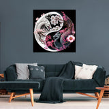 JFYHAB Dragon Diamond Painting Kits-Taichi Dragon Diamond Painting Kits for Adults,5D DIY Full Drill Dragon Diamond Art for Home Wall Decor 12x12inch JFYHAB