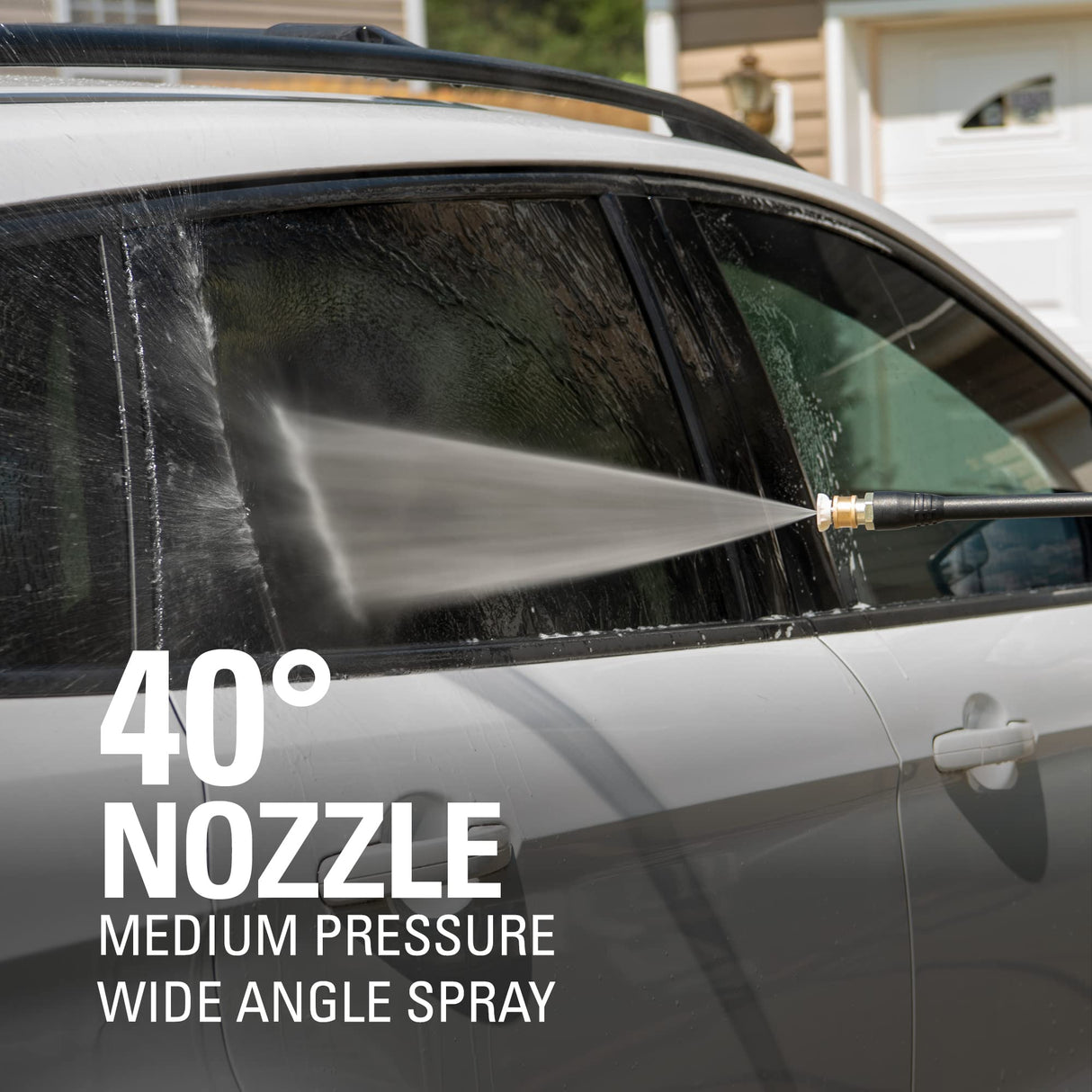 Greenworks 1600 PSI (1.2 GPM) Electric Pressure Washer (Ultra Compact, Lightweight, 20 FT Tangle-Free Hose, 35 FT Power Cord) Great For Cars, Fences, Patios, Driveways, Decks and Patios Greenworks