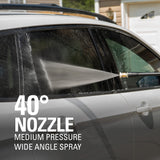 Greenworks 1600 PSI (1.2 GPM) Electric Pressure Washer (Ultra Compact, Lightweight, 20 FT Tangle-Free Hose, 35 FT Power Cord) Great For Cars, Fences, Patios, Driveways, Decks and Patios Greenworks