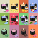 Oligar Complete Candle Making Kit with Wax Melter, Candle Making Supplies, DIY Arts&Crafts Kits Gift for Beginners,Adults,Kids,Including Wax Melter,Rich Scents,Dyes,Candle Tins,SoyWax,Wicks Oligar