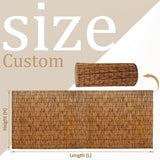 Generic Bamboo Fence Rolls 1 feet to 6 feet high,Bamboo Screen Fencing,Bamboo Fencing Privacy Bamboo Screening for Outdoor,Patio WoodArtSupply