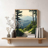 Great Smoky Mountains Paint by Numbers, Easy Canvas Paint by Numbers for Adults, Great Smoky Mountains National Park Paint by Number Kits, Gift Home Wall Decor - Mount Tree Landscape(16x20inch) Artbrush Tower