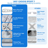 2025 Upgraded 10x30 Party Tent, Outdoor White Tents for Parties, Wedding, Large Canopy Tent with Walls, Big Event Gazebo Tent for Backyard, Garden, 8 Sidewalls EPOFIT