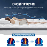 4 Inch Memory Foam Mattress Topper King -Cooling Extra Thick 2000 GSM Pillow Top Mattress Topper Body-Contouring Support for Back Pain Relief with 8"- 21" Deep Pocket (78"x80") LIANLAM