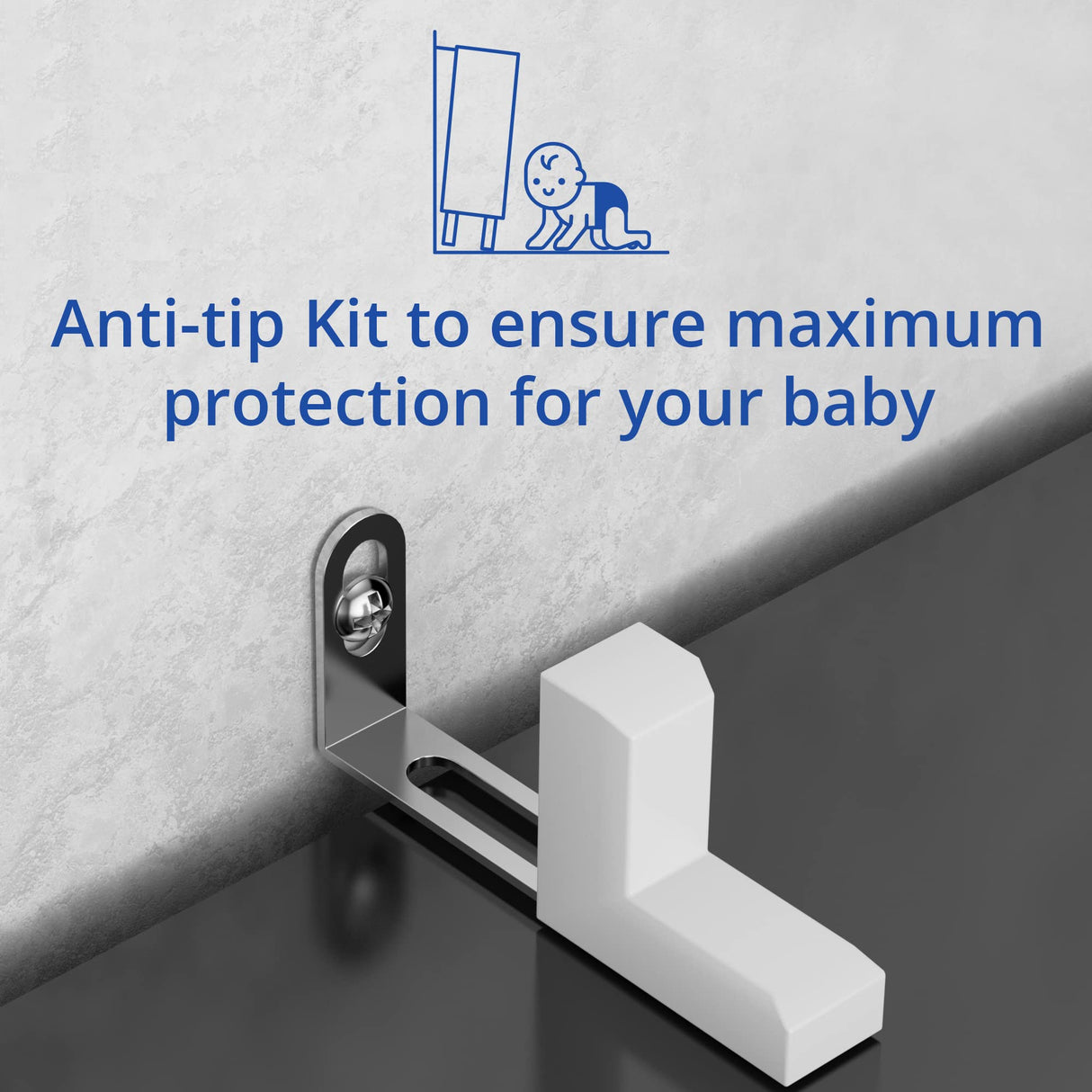 Cozy Castle Black Bookshelf, 3-Tier Open Shelf Bookcase, 10 Cube Storage Organizer with Anti-Tilt Device, Freestanding Horizontal Bookshelf Cube Shelf for Bedroom, Living Room, Office Cozy Castle