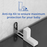 Cozy Castle Black Bookshelf, 3-Tier Open Shelf Bookcase, 10 Cube Storage Organizer with Anti-Tilt Device, Freestanding Horizontal Bookshelf Cube Shelf for Bedroom, Living Room, Office Cozy Castle